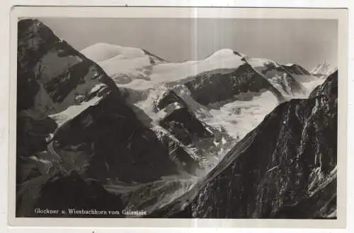[Ansichtskarte] AUSTRIA - Glockner u. Wiesbachhorn vom Gaisstein. 