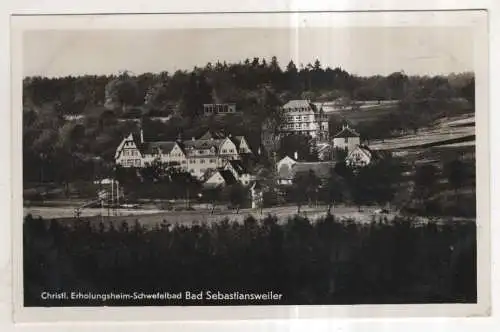 [Ansichtskarte] GERMANY - Schwefelbad Bad Sebastiansweiler - Christl. Erholungsheim. 