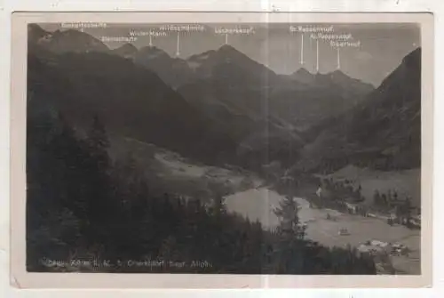 [Ansichtskarte] GERMANY - Birgsau b. Oberstdorf. 