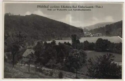 [Ansichtskarte] GERMANY - Mühltal zwischen Eisenberg - Bad klosterlausitz / Thür. 