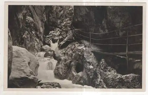[Ansichtskarte] GERMANY - Höllentalklamm - Bogenbrücke. 