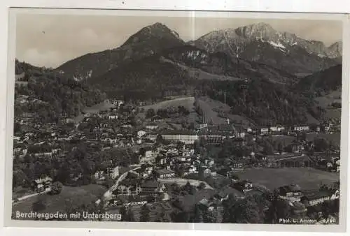 [Ansichtskarte] GERMANY - Berchtesgaden mit Untersberg. 
