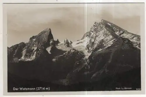[Ansichtskarte] GERMANY - der Watzmann. 
