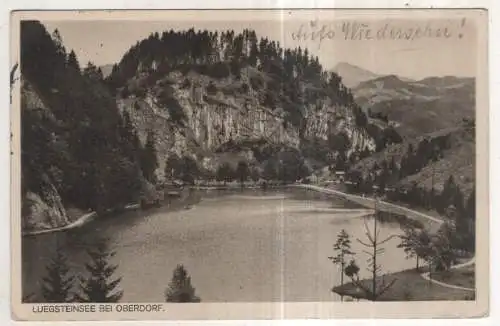 [Ansichtskarte] GERMANY - Luegsteinsee bei Oberdorf. 