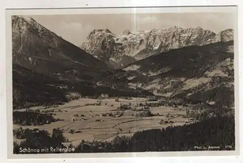 [Ansichtskarte] GERMANY - Schönau mit Reiteralpe. 