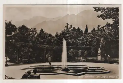 [Ansichtskarte] GERMANY - Bad Reichenhall - Am Luitpold-Denkmal. 