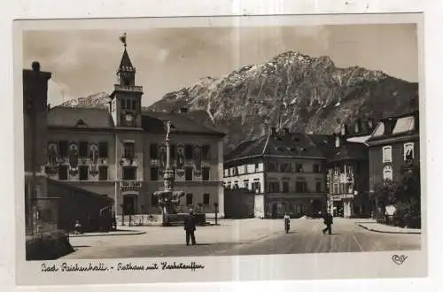 [Ansichtskarte] GERMANY - Bad Reichenhall - Rathaus mit Hochstauffen. 