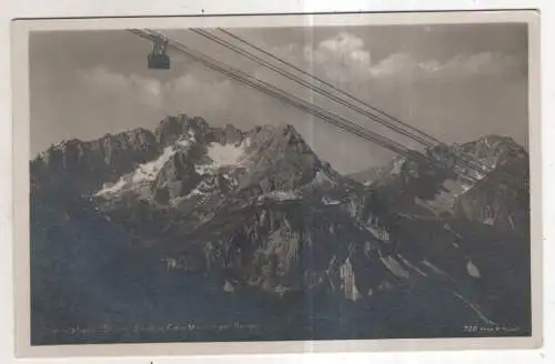 [Ansichtskarte] AUSTRIA -  Zugspitzbahn - Blick auf die Meminger Berge. 