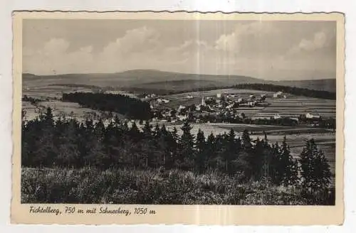 [Ansichtskarte] GERMANY - Fichtelberg mit Schneeberg. 