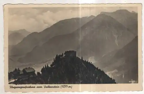 [Ansichtskarte] GERMANY - Flugzeugaufnahme vom Falkenstein. 