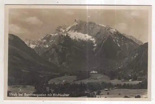 [Ansichtskarte] GERMANY - Strub bei Berchtesgaden mit Hochkalter. 