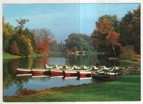 [Ansichtskarte] GERMANY - Wörlitz - Wörlitzer Park - Gondelstation. 