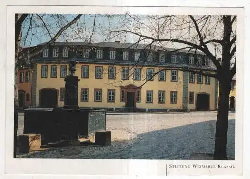 [Ansichtskarte] GERMANY - Weimar - Goethes Wohnhaus. 