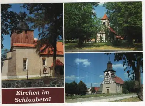 [Ansichtskarte] GERMANY - Kirchen im Schlaubetal. 