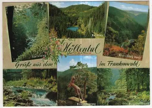[Ansichtskarte] GERMANY - Höllental im Frankenwald. 