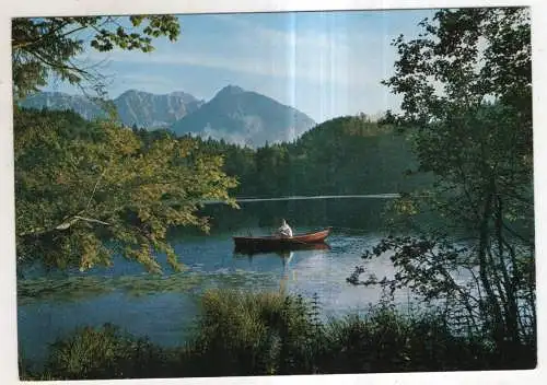 [Ansichtskarte] GERMANY - Alatsee mit Schlicke und Vilser Kegel. 