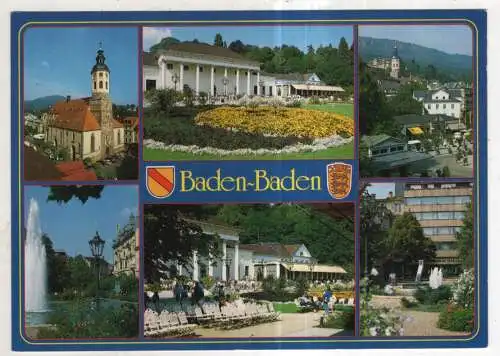 [Ansichtskarte] GERMANY - Baden-Baden. 