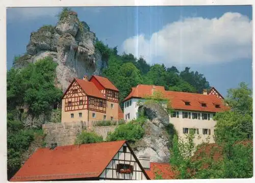 [Ansichtskarte] GERMANY - Tüchersfeld - Blick auf das Fränkische-Schweiz-Museum. 