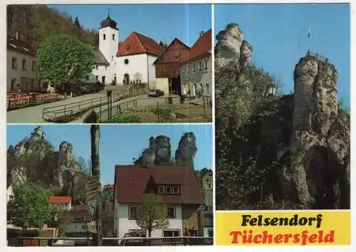[Ansichtskarte] GERMANY - Tüchersfeld - Felsendorf. 