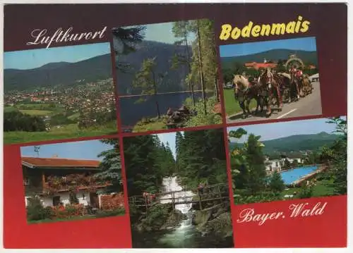 [Ansichtskarte] GERMANY - Bodenmais / Bayer. Wald. 