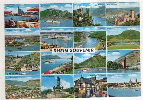 [Ansichtskarte] GERMANY - Rhein Souvenir. 