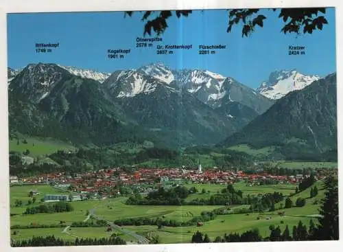 [Ansichtskarte] GERMANY - Oberstdorf. 