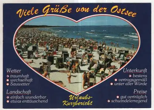 [Ansichtskarte] GERMANY - Ostsee. 