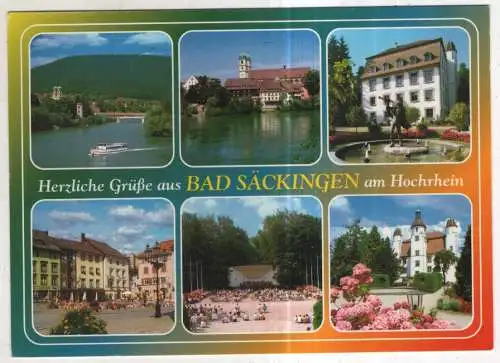 [Ansichtskarte] GERMANY - Bad Säckingen am Hochrhein. 