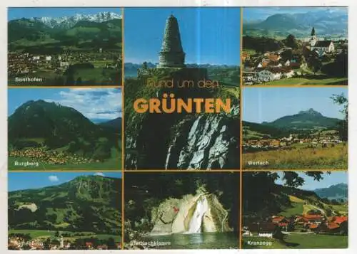[Ansichtskarte] GERMANY - Rund um den Grünten. 