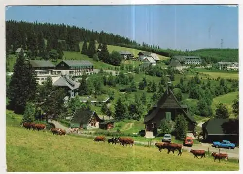 [Ansichtskarte] GERMANY - Schluchsee - Hinterhäusern / Hochschwarzwald. 