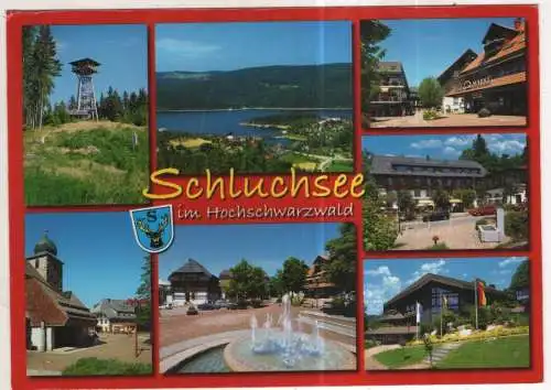 [Ansichtskarte] GERMANY - Schluchsee im Hochschwarzwald. 