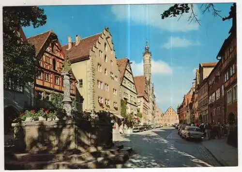 [Ansichtskarte] GERMANY - Rothenburg o. d. Tauber - Herrengasse. 