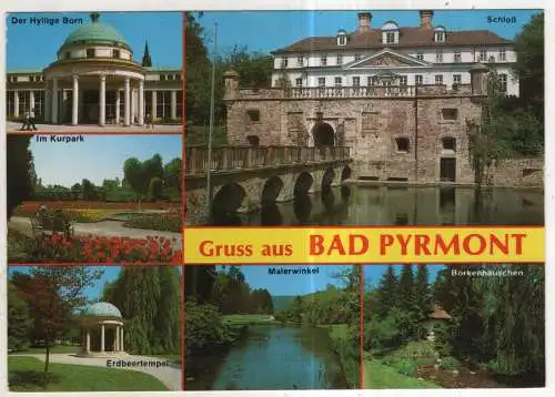 [Ansichtskarte] GERMANY - Gruss aus Bad Pyrmont. 