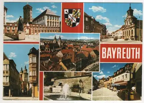 [Ansichtskarte] GERMANY - Bayreuth. 