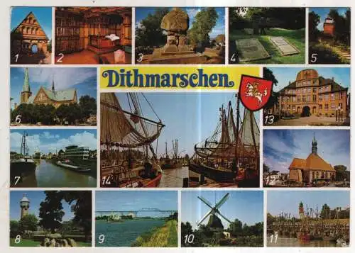 [Ansichtskarte] GERMANY - Dithmarschen. 