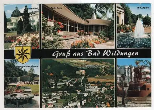 [Ansichtskarte] GERMANY - Bad Wildungen. 