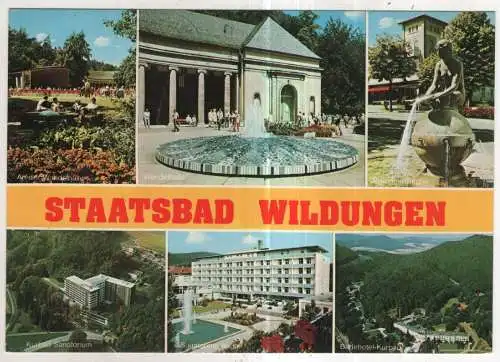 [Ansichtskarte] GERMANY - Bad Wildungen - Staatsbad Wildungen. 