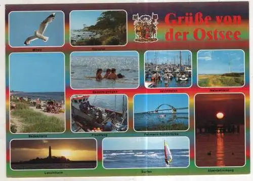 [Ansichtskarte] GERMANY - Grüße von der Ostsee. 