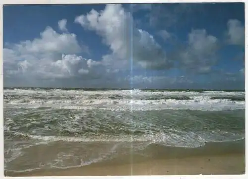 [Ansichtskarte] GERMANY - Sylt - Brandung und Wolkenspiel. 