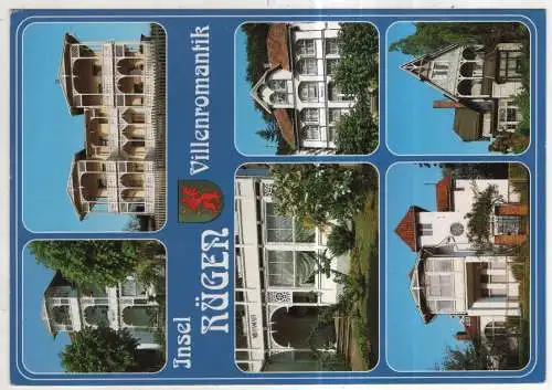 [Ansichtskarte] GERMANY - Insel Rügen - Villenromantik. 