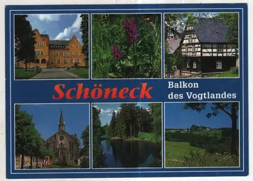 [Ansichtskarte] GERMANY - Schöneck - Balkon des Vogtlandes. 
