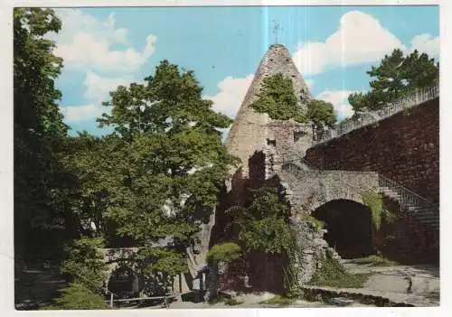 [Ansichtskarte] GERMANY - Lindenfels - Im Burghof. 