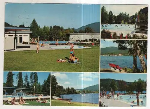 [Ansichtskarte] GERMANY - Titisee / Hochschwarzwald - beheiztes Schwimmbad. 