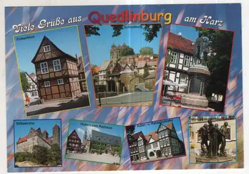 [Ansichtskarte] GERMANY - Quedlinburg am Harz. 
