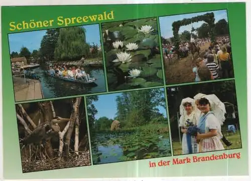 [Ansichtskarte] GERMANY - Schöner Spreewald in der Mark Brandenburg. 