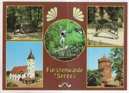 [Ansichtskarte] GERMANY - Fürstenwalde / Spree. 