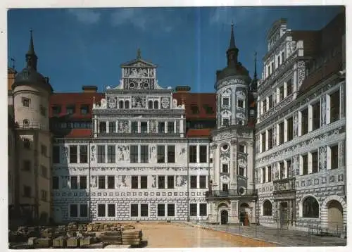 [Ansichtskarte] GERMANY - Dresden -  Schloß - Großer Schloßhof. 