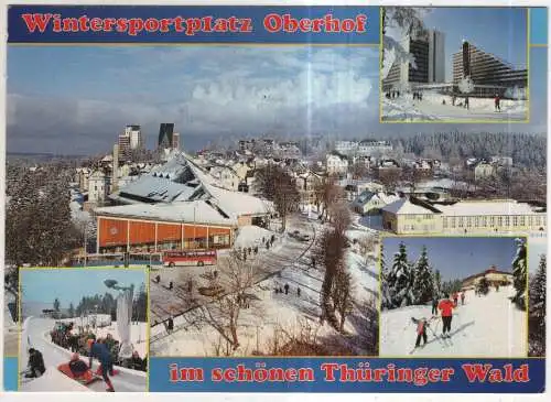 [Ansichtskarte] GERMANY - Oberhof / Thüringer Wald. 