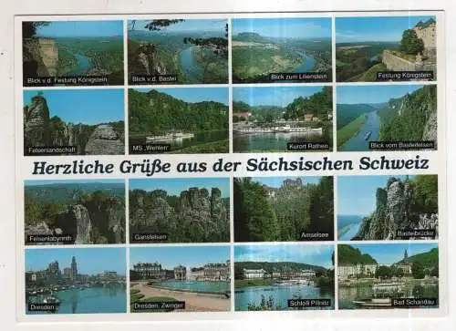 [Ansichtskarte] GERMANY - Sächsische Schweiz. 