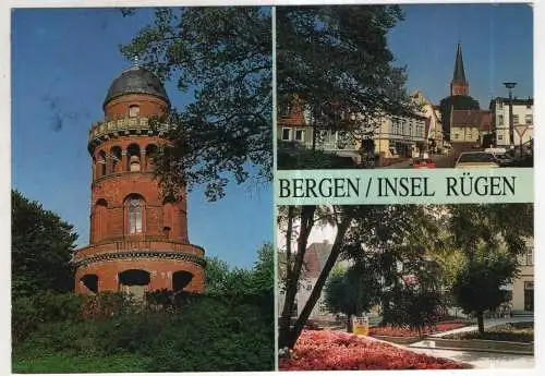 [Ansichtskarte] GERMANY - Bergen / Insel Rügen. 